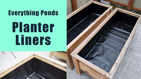 how to line a metal planter box|waterproof liner for gardening box.